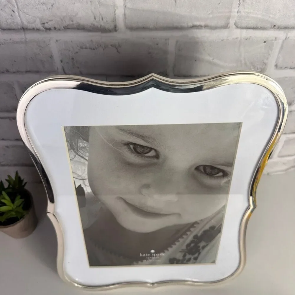 Kate Spade x Lenox Crownpoint Silverplate 8x10 Frame